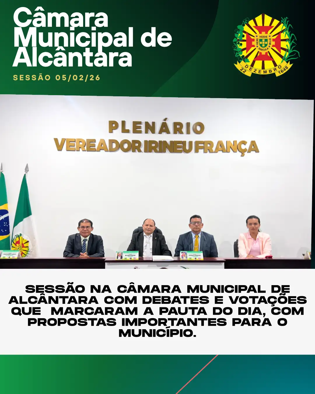 Sessão Ordinária